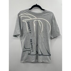 NWT Xios T-Shirt Men's Large Heather Gray 100% Cotton Crew Neck Short Sleeve